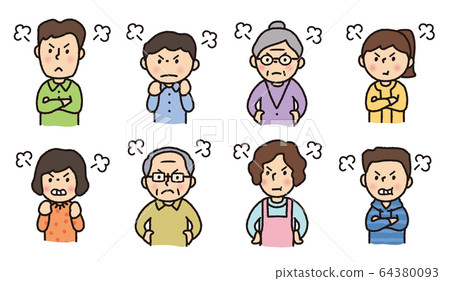 首页 插图 姿势/表情/动作 表情 怒气/愤怒 family_expression_生气