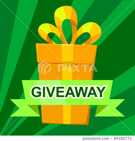 Giveaway Winner Gift Free Give Away Wrapped Pixta