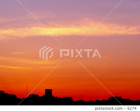 日落 傍晚 夕陽 9274