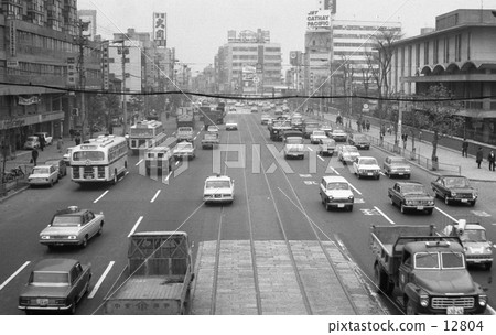 昭和的風景·青山街R246青山學院大學大學之前的昭和43年 昭和的風景·青山街R246青山學院大學大學之前的昭和43年 12804