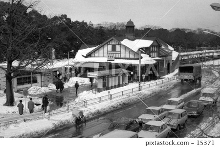 原宿·原宿站，雪還在昭和44 15371