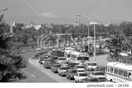 Mt. Fuji view from Harajuku · National Yoyogi Stadium Mt. Fuji view from Harajuku · National Yoyogi Stadium 26398