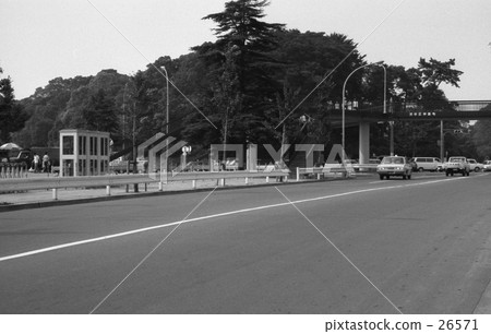 Harajuku / National Yoyogi Arena Street As before August 1964 26571