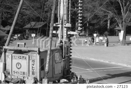 原宿·明治神宮地鐵千代田線新建工程1964年12月 27123