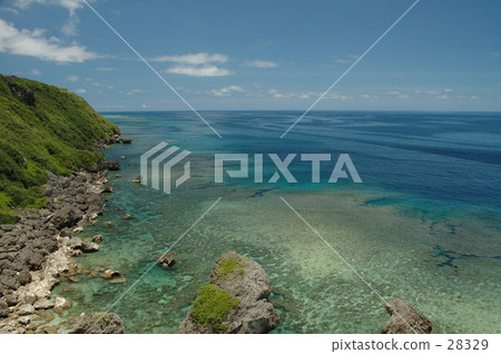 從Irabujima Saba的頂部離開井 28329