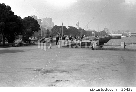 橫濱·山下公園1945年1月 30433