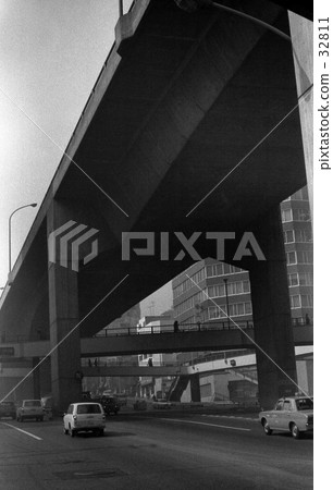 澀谷·澀谷站南口，大都會高速公路昭和45年 32811