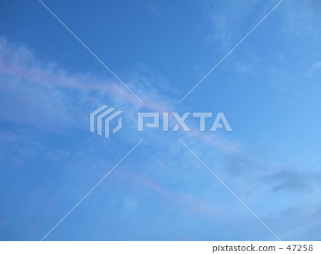  Blue sky and clouds 47258
