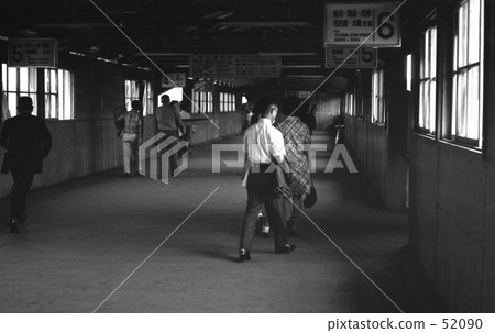 橫濱·橫濱站首頁聯絡橋昭和45年 52090