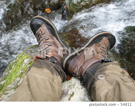 Mountain stream fishing Mountain stream fishing 54811