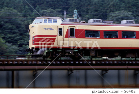 鐵路 JNR：特快“Toki”系列 183 上越線 1982 56408