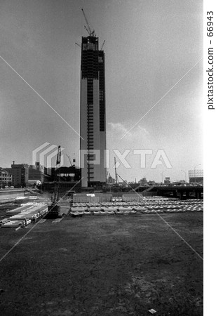 新宿亞中心城市·京王廣場酒店正在建設昭和45年 66943