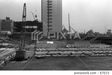 新宿亞中心城市·京王廣場酒店正在建設昭和45年 67015