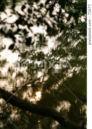 Shaking water surface 72673