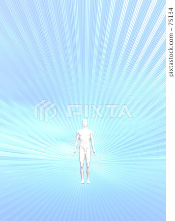 White human body 75134