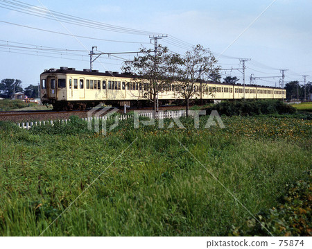 鐵路私人鐵路：東武鐵路伊勢崎線7800系列車輛1981 75874