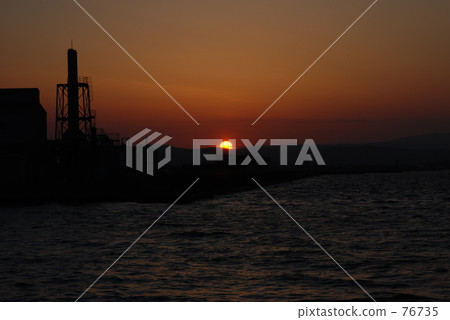 Setting sun Setting sun 76735