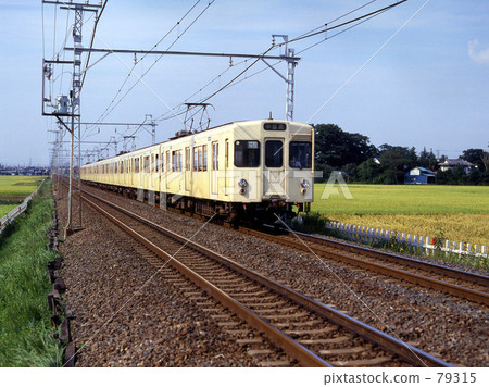 Tobu Railway · Isesaki Line 2000 Series Entry Hibiya Line Passenger Vehicle 79315