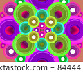 驚奇 幻覺的 彩色 84444
