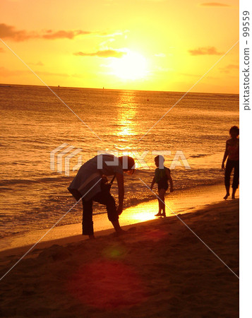 Sunset of Waikiki Sunset of Waikiki 99559