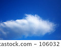 Blue Sky White Cloud 106032