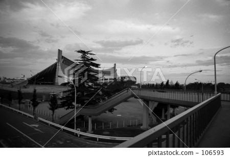 1970年清晨原宿·代代木體育場 - 昭和45 106593