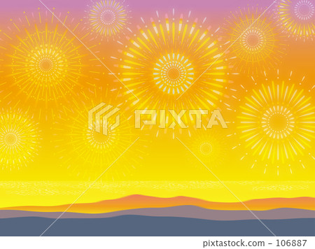 Mountain fireworks Mountain fireworks 106887