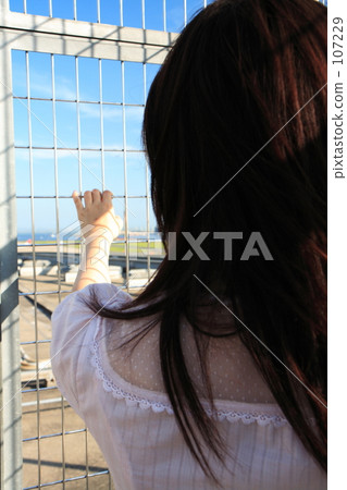 A woman seeing her off at the airport A woman seeing her off at the airport 107229