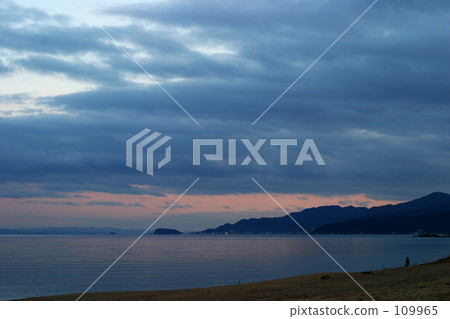 Evening ~ at the beach ~ Evening ~ at the beach ~ 109965