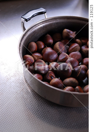 Boiled chestnut. 119125