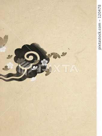 Clouds and cherry blossoms 120478