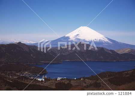 富士山和蘆之湖 富士山和蘆之湖 121884
