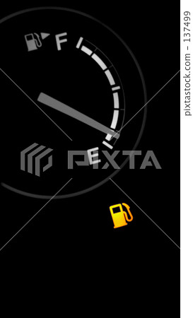 Fuel gauge display and warning light that are likely to run out Fuel gauge display and warning light that are likely to run out 137499