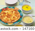 Pizza and soup 147160