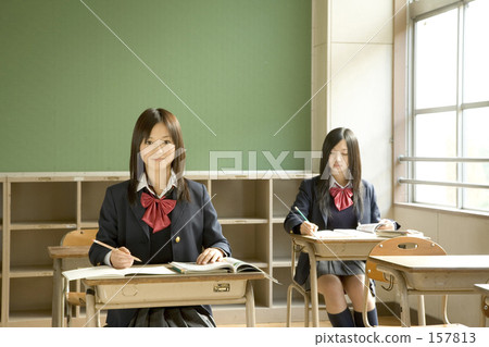 制服 校服 正面的 157813