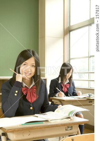 學校建築 直幅 直 157817