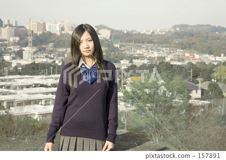 高中生 少女 高中女生 157891
