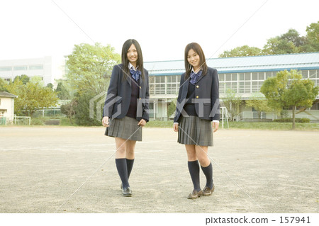 high school student, high-school student, girl 157941