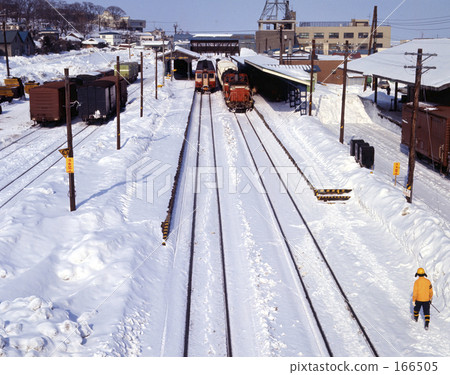 Railway · National Railway Nominomi Line Line Monbetsu Station Showa 52 Years 166505