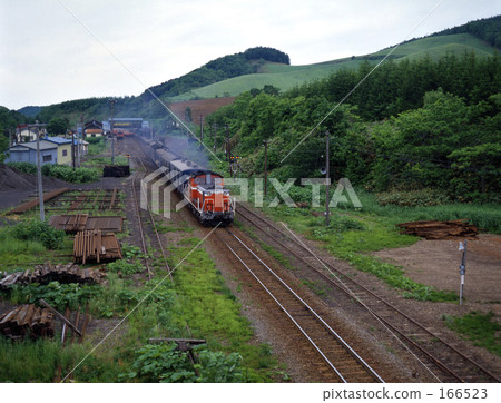 Railway · National Railway Hakodate Line Ozawa Station Showa 55 years Railway · National Railway Hakodate Line Ozawa Station Showa 55 years 166523