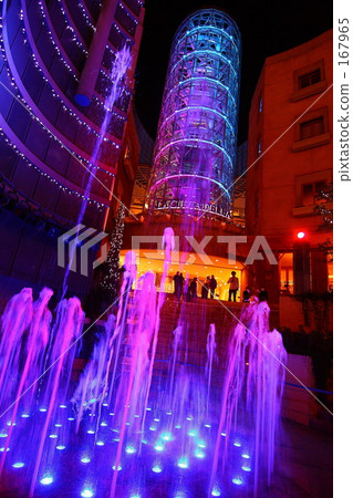 噴泉表演 噴泉 點燈 167965