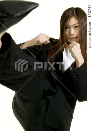 Office Girl Ol Business Scene Stock Photo 168749 Pixta