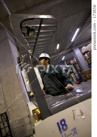 forklift, forklifts, distribution 173656