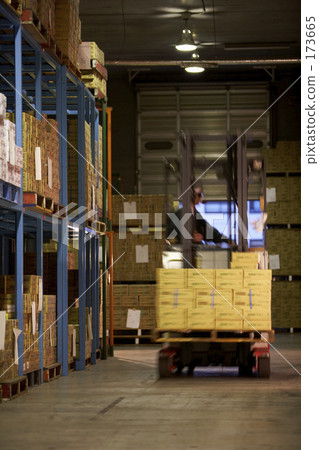 forklift, forklifts, distribution 173665