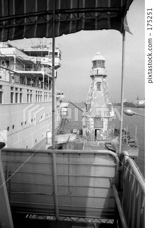 橫濱·山下公園，冰川丸昭和46年 175251