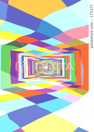 Color Corridor - Stock Illustration [175377] - PIXTA