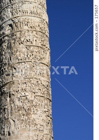 Memorial pole of Marcus Aurelius 175657
