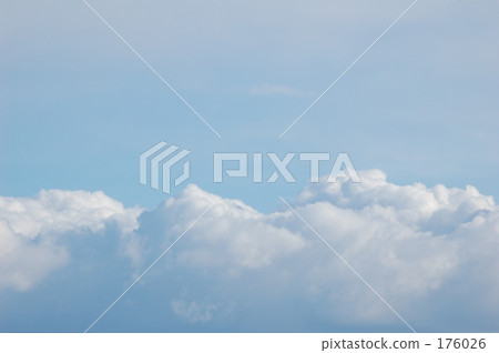 柔和的顏色 天空和大海 彩色照片 176026