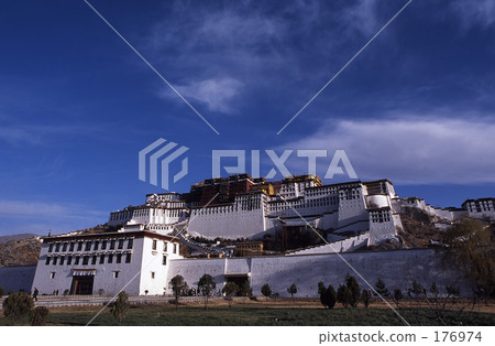 Tibetan symbol "Potala Palace" 176974