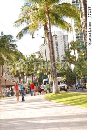 In the streets of Waikiki 178334